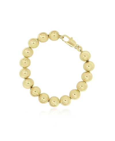 The Lovery Jumbo Ball Bead Bracelet 18K Gold Filled Over Brass