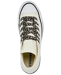 Converse Women's Chuck Taylor All Star Leopard Laces High Top Sneakers from Finish Line