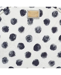 Pre-Owned Dolce & Gabbana Women's Polka Dot Round Crossbody Bag