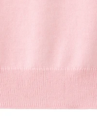 Mango Women's Crew Neck Short-Sleeve Lightweight Sweater