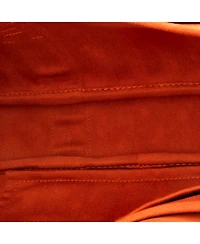 Pre-Owned Hermes Pm Valparaiso East West Bag Toile and Leather