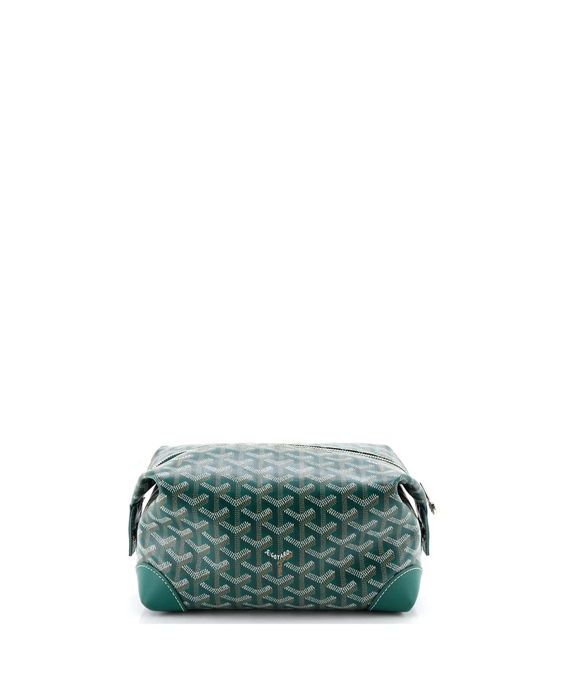 Pre-Owned Goyard 25 Boeing Trousse de Toilette Pouch Coated Canvas