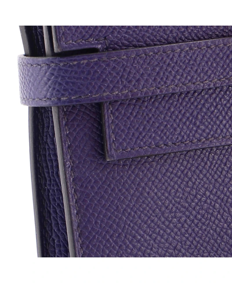 Pre-Owned Hermes Long Kelly Wallet Verso Epsom