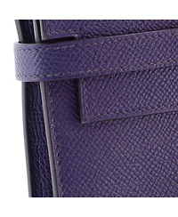 Pre-Owned Hermes Long Kelly Wallet Verso Epsom