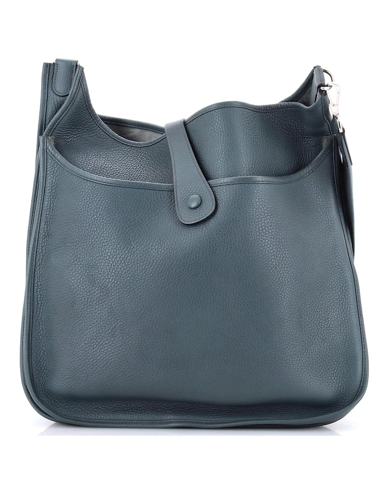 Pre-Owned Hermes Tgm Evelyne Bag Gen Iii Clemence