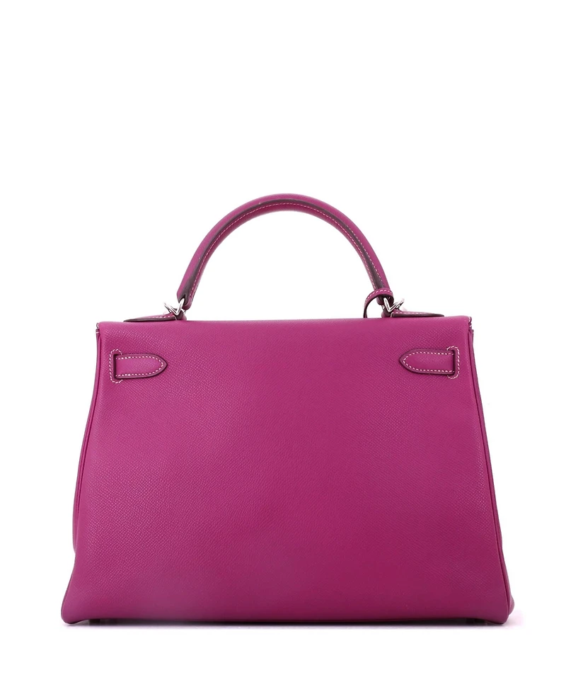 Pre-Owned Hermes Candy 32 Handbag Epsom