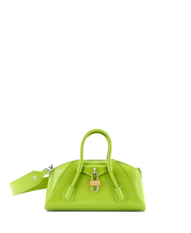 Pre-Owned Givenchy Mini Antigona Stretch Bag Leather