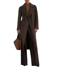 Reiss Petite Rene Double-Breasted Wool-Blend Coat