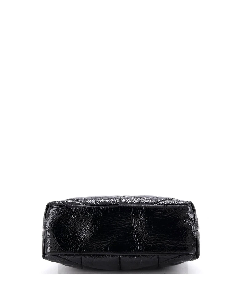 Pre-Owned Saint Laurent Medium Loulou Puffer Shoulder Bag Quilted Patent