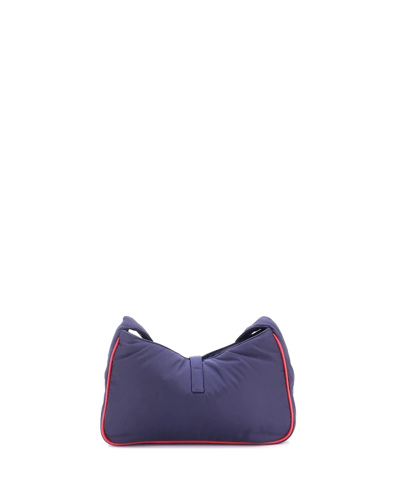 Pre-Owned Saint Laurent Small Le 5 a 7 Hobo Nylon