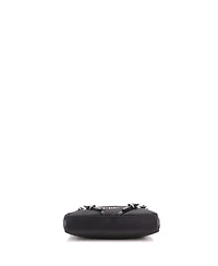 Pre-Owned Givenchy Mini Voyou Party Shoulder Bag Satin with Leather