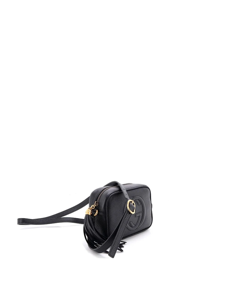 Pre-Owned Gucci Mini Soho Disco Crossbody Bag Leather
