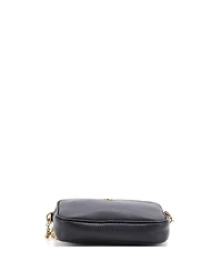 Pre-Owned Gucci Mini Gg Marmont Crossbody Bag Leather