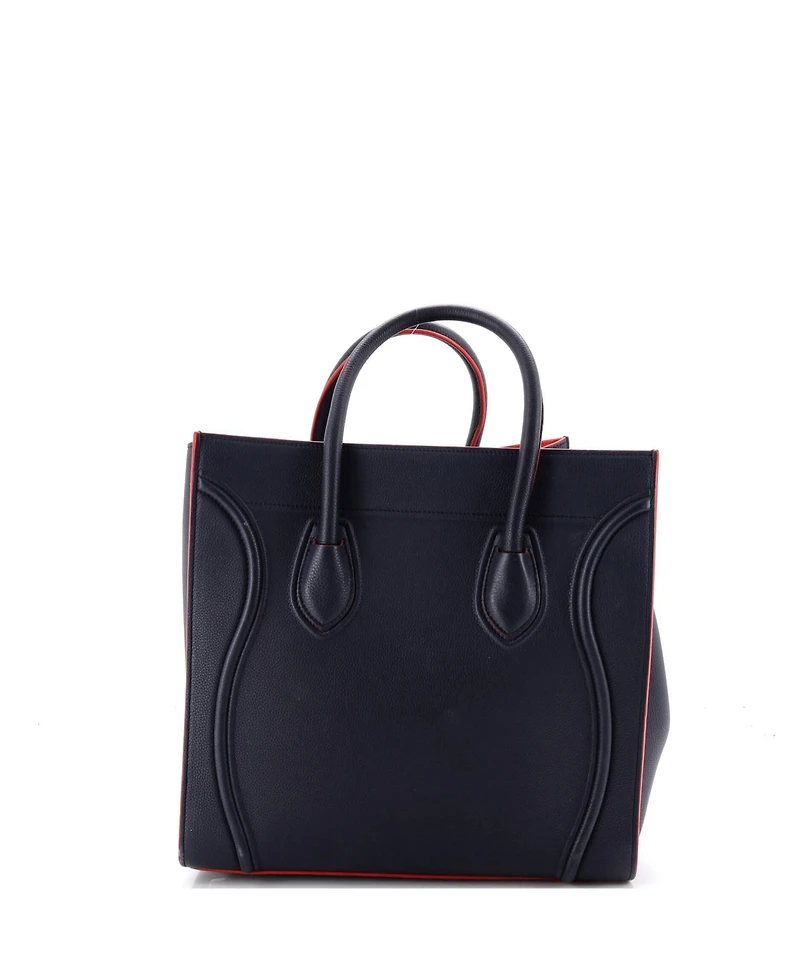 Pre-Owned Celine Mini Luggage Bag Grainy Leather