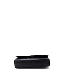 Pre-Owned Saint Laurent Large Classic Monogram Crossbody Bag Embossed Leather