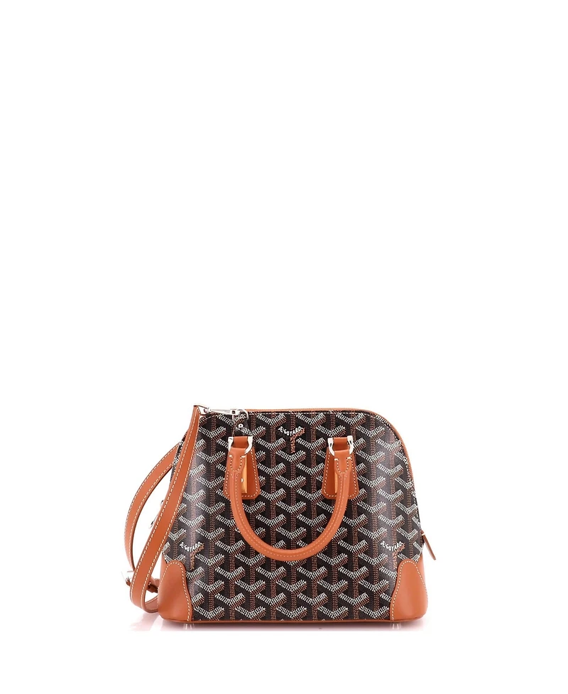 Pre-Owned Goyard Mini Vendome Bag Coated Canvas