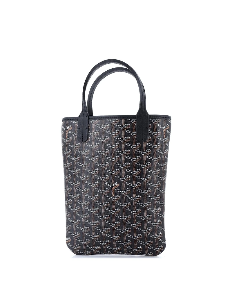 Pre-Owned Goyard Mini Poitiers Tote Coated Canvas