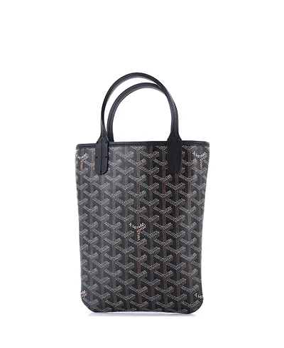 Pre-Owned Goyard Mini Poitiers Tote Coated Canvas