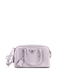 Pre-Owned Prada Small Lux Convertible Boston Bag Saffiano Leather