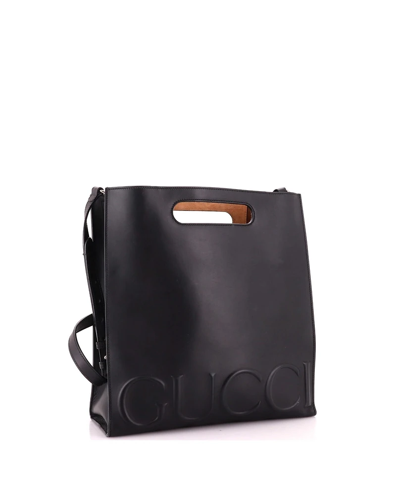 Pre-Owned Gucci Large Xl Tote Leather