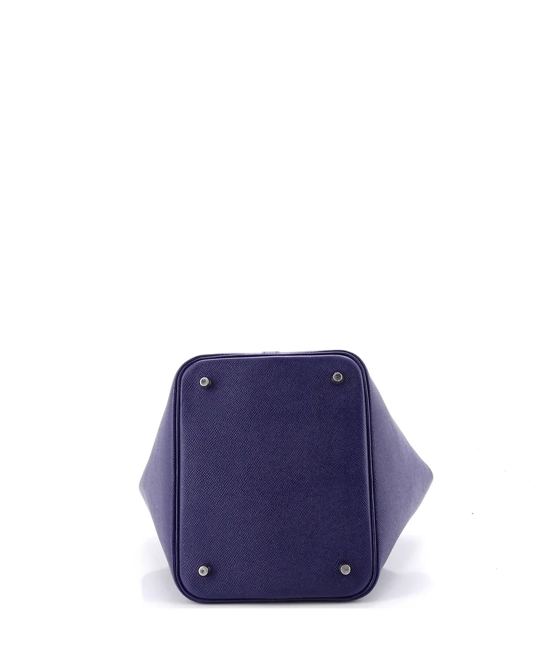 Pre-Owned Hermes Mm Picotin Lock Bag Tressage Epsom