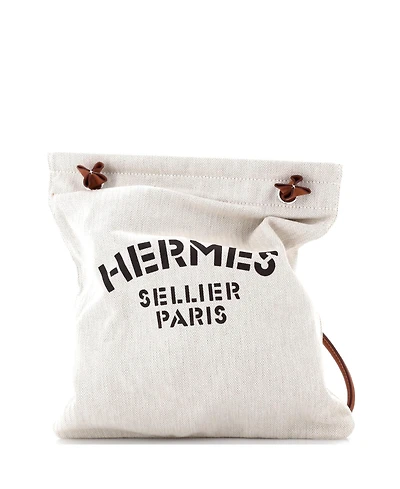 Pre-Owned Hermes Mm Aline Bag Toile