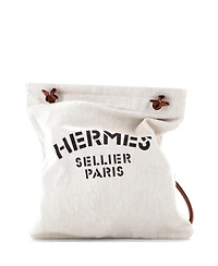 Pre-Owned Hermes Mm Aline Bag Toile