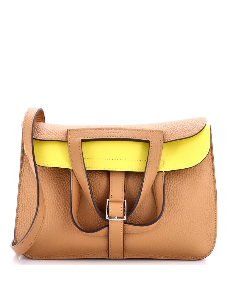 Pre-Owned HERMES Halzan Bag Verso Clemence