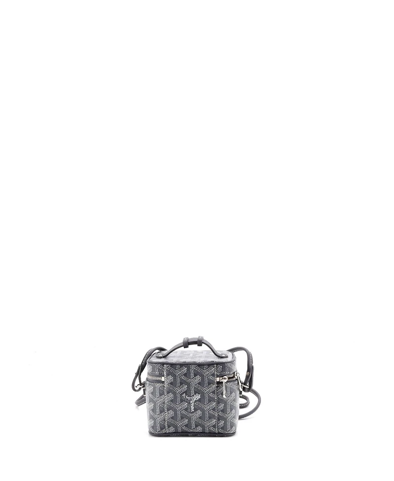 Pre-Owned Goyard Nano Muse Vanity Case Coated Canvas