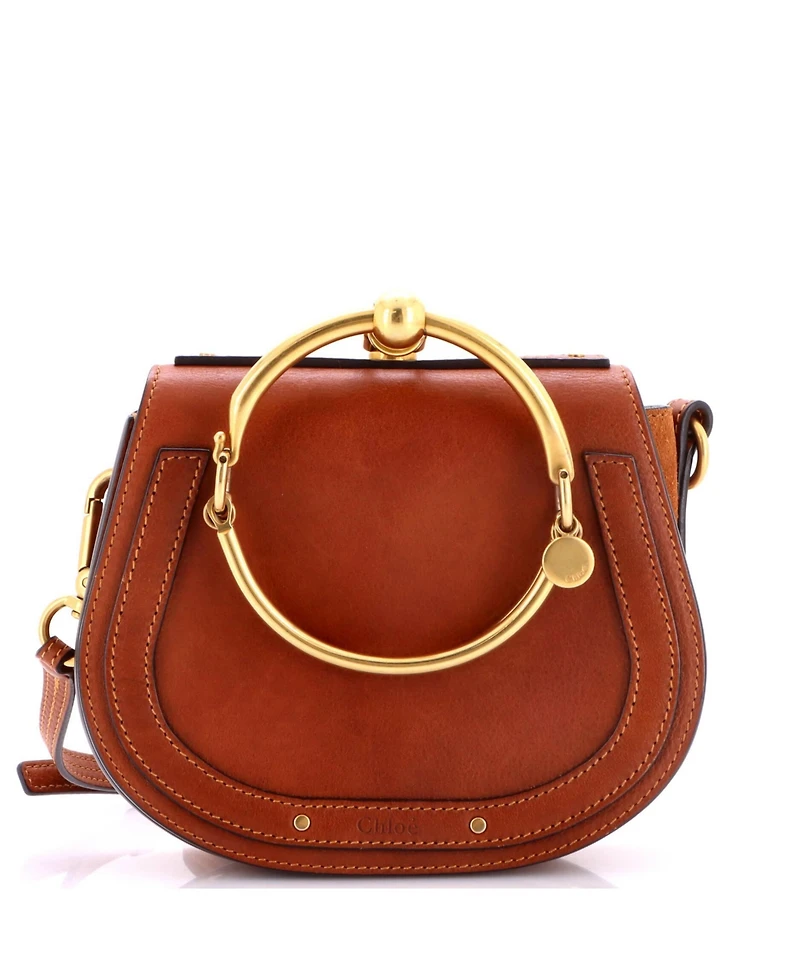 Pre-Owned Chloe Small Nile Crossbody Bag Leather