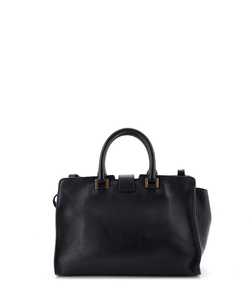 Pre-Owned Saint Laurent Small Monogram Cabas Leather