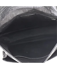 Pre-Owned Saint Laurent Medium Niki Chain Flap Bag Embossed Leather