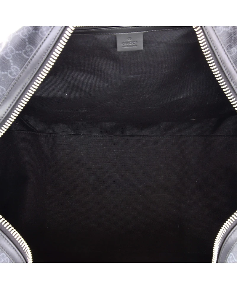 Pre-Owned Gucci Large Convertible Duffle Bag Gg Coated Canvas
