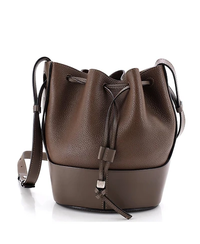 Pre-Owned Loewe Small Balloon Bucket Bag Leather
