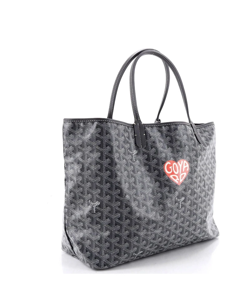 Pre-Owned Goyard Pm Saint Louis Tote Printed Coated Canvas