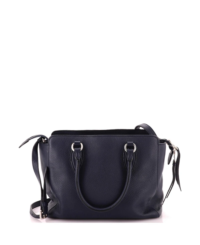 Pre-Owned Prada Medium Convertible Zip Tote Vitello Phenix