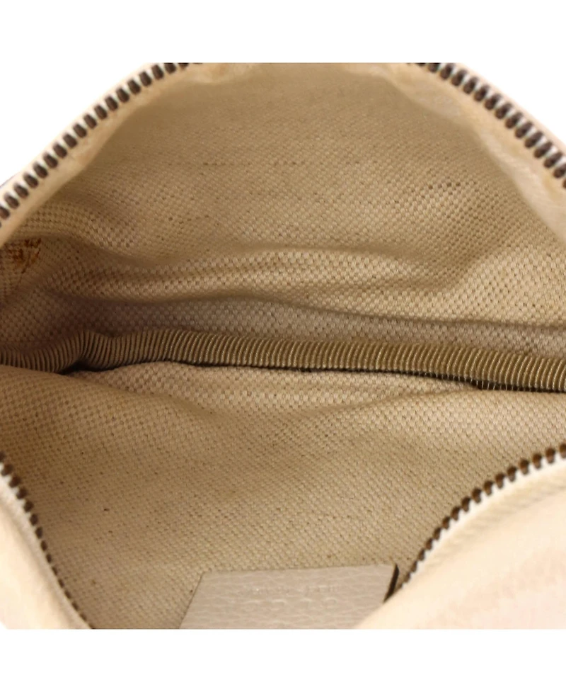 Pre-Owned Gucci Small Logo Belt Bag Printed Leather