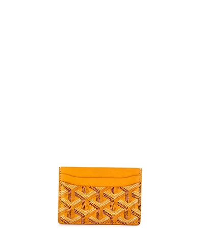 Pre-Owned Goyard Saint Sulpice Card Holder Coated Canvas