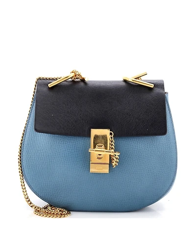 Pre-Owned Chloe Small Drew Crossbody Bag Leather