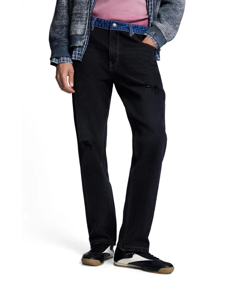 Desigual Men's Double Waist Jeans