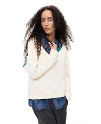 Desigual Women's Embroidered back sweatshirt