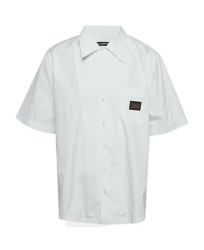 Pre-Owned Dolce & Gabbana Men's Cotton Short Sleeve Shirt