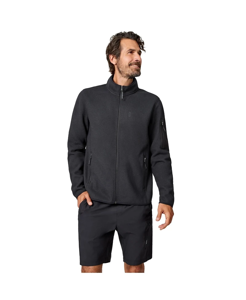 Free Country Men's Cliffside Pique Fleece Jacket