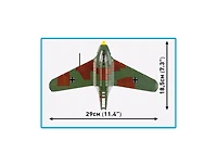 Cobi Historical Collection Wwii Messerschmitt Me 163B Komet 543-Piece Building Set, Ages 9+