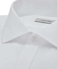 Calvin Klein Men's Tailored Occasion Slim-Fit Stretch Pique Bib Dress Shirt
