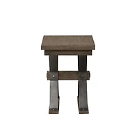 Liberty Furniture Sonoma Road Chair Side Table in Weathered Beaten Bark