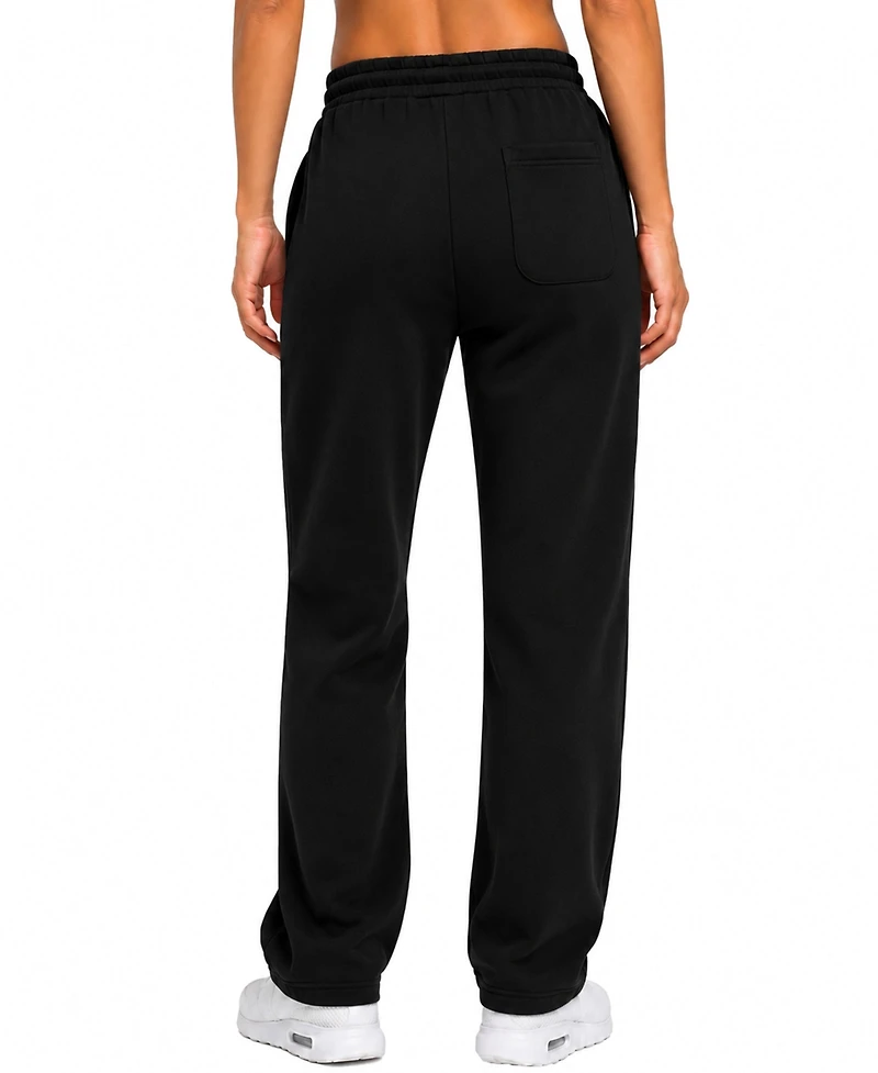 Blue Ice Women's Loose-Fit Heavyweight Open-Bottom Sweatpants