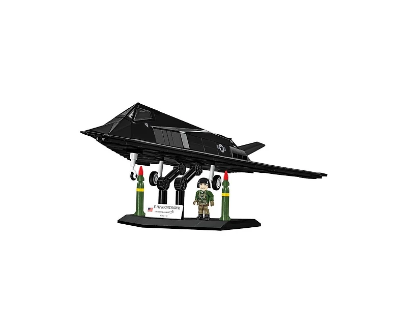 Cobi Armed Forces F-117 Nighthawk Aircraft 795-Piece Building Set, Ages 9+