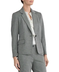 Kasper Women's Jacquard Notch-Collar Blazer