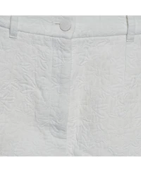 Pre-Owned Dolce & Gabbana Women's Floral Zip-Fly Shorts, 7" Inseam